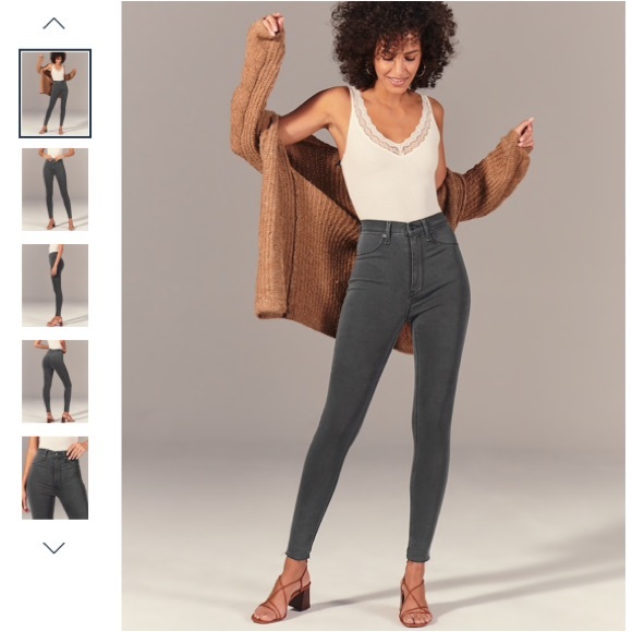 Abercrombie & Fitch Denim - A & F Women’s Ultra High Rise Jean Leggings